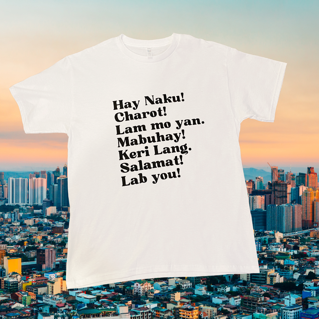 Tagalog Expressions | Pusong Pinoy Shirts