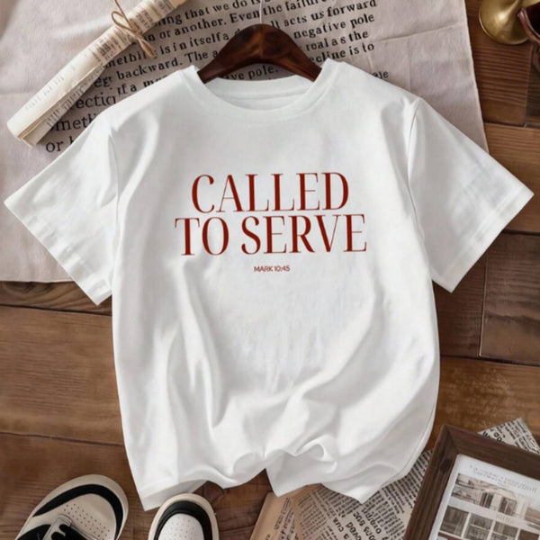 INAWLY Women's T-shirt With Short Sleeves And Letter Print