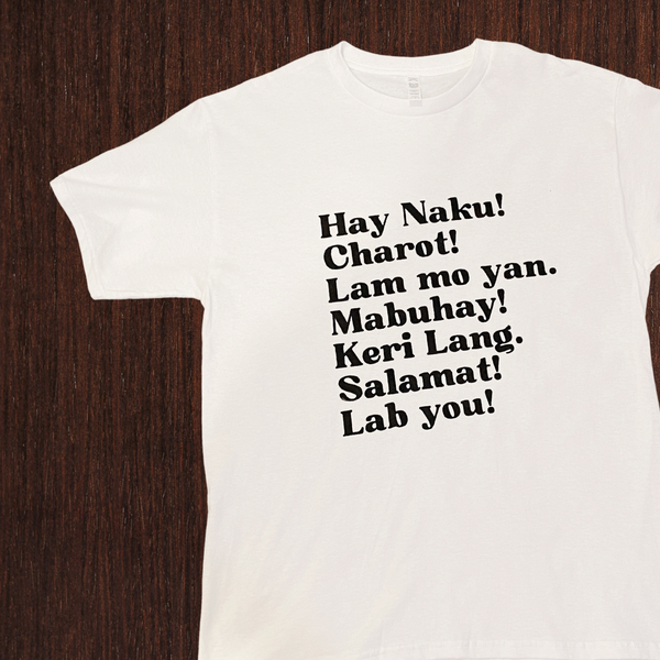 Tagalog Expressions | Pusong Pinoy Shirts