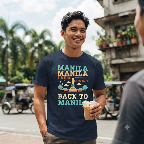 Manila Manila | Original Artsy Ellie Design | Filipino Shirt