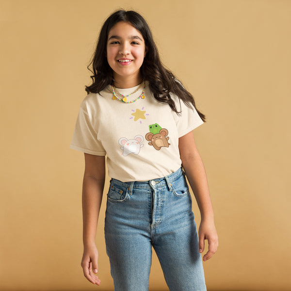 Animal Friends - T-shirt Design by Micah Ellie (Youth/Kids Size)