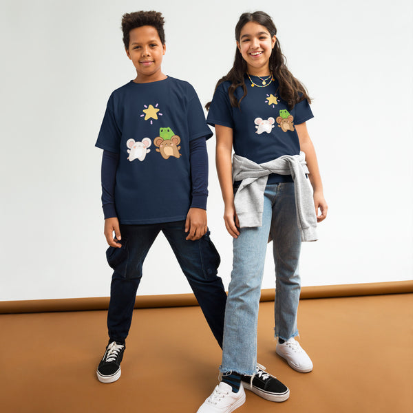 Animal Friends - T-shirt Design by Micah Ellie (Youth/Kids Size)
